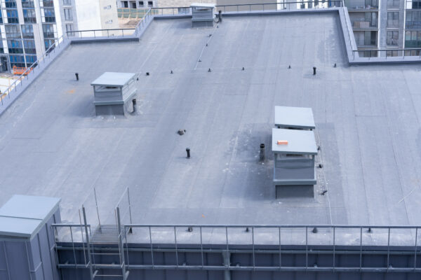 commercial building roof replacement