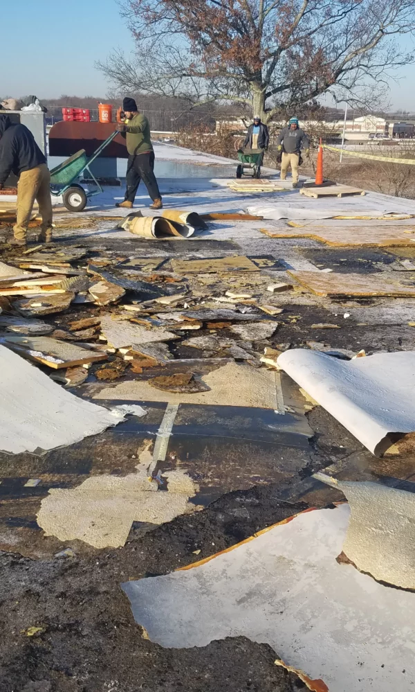 commercial roof inspection