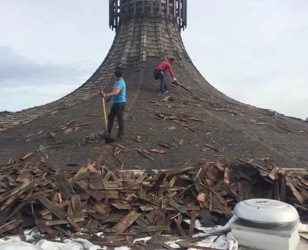 commercial roof construction