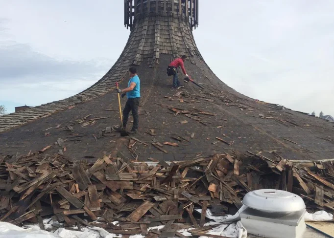 commercial roof construction